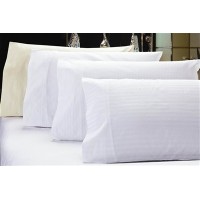Royal The Palace Collection Pillow Cases White x 2 Egyptian Cotton 1200TC 